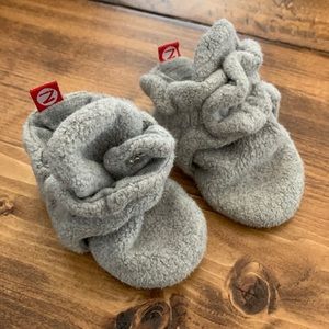 Fleece Zutano booties